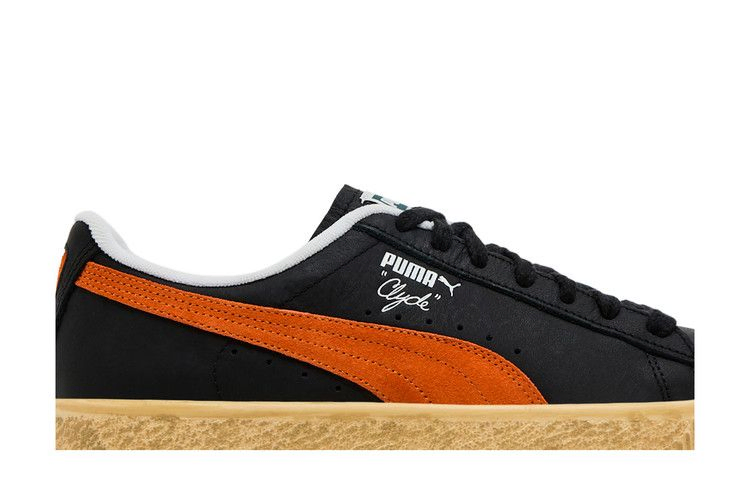 Кроссовки Puma Clyde Vintage 'Black Rickie Orange'