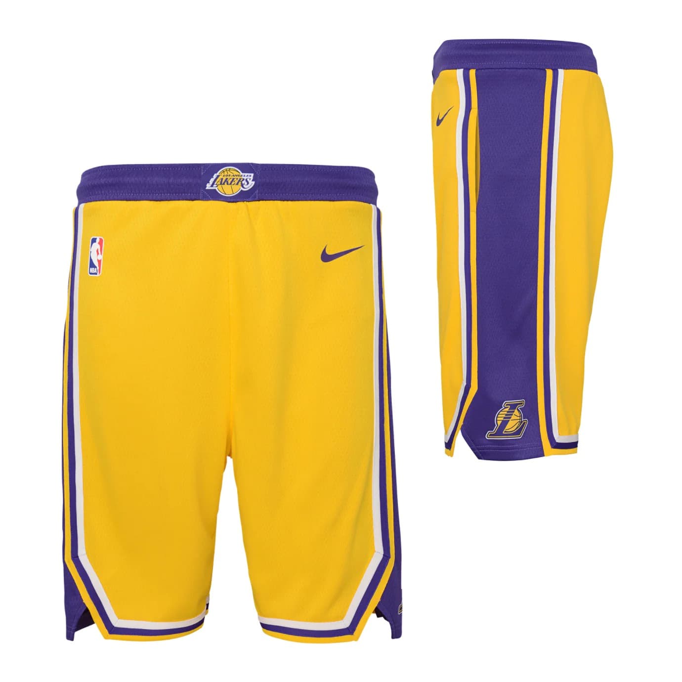 Спортивные шорты Nike Los Angeles Lakers 2024 Icon Edition Swingman Youth NBA Shorts
