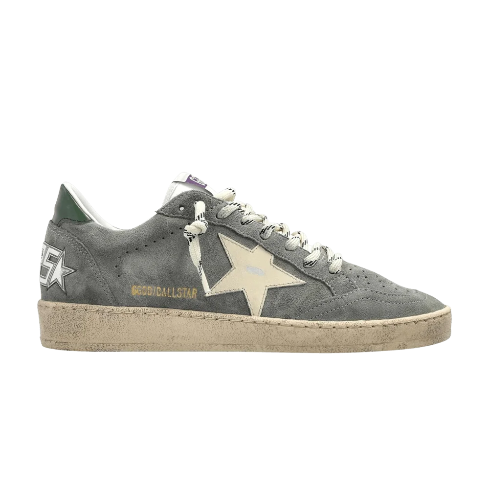 Krossovki-Golden-Goose-Wmns-Ball-Star-Green-Cream