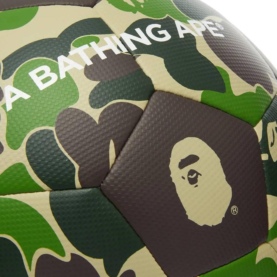 Футбольный мяч BAPE ABC Camo Soccer Ball Green