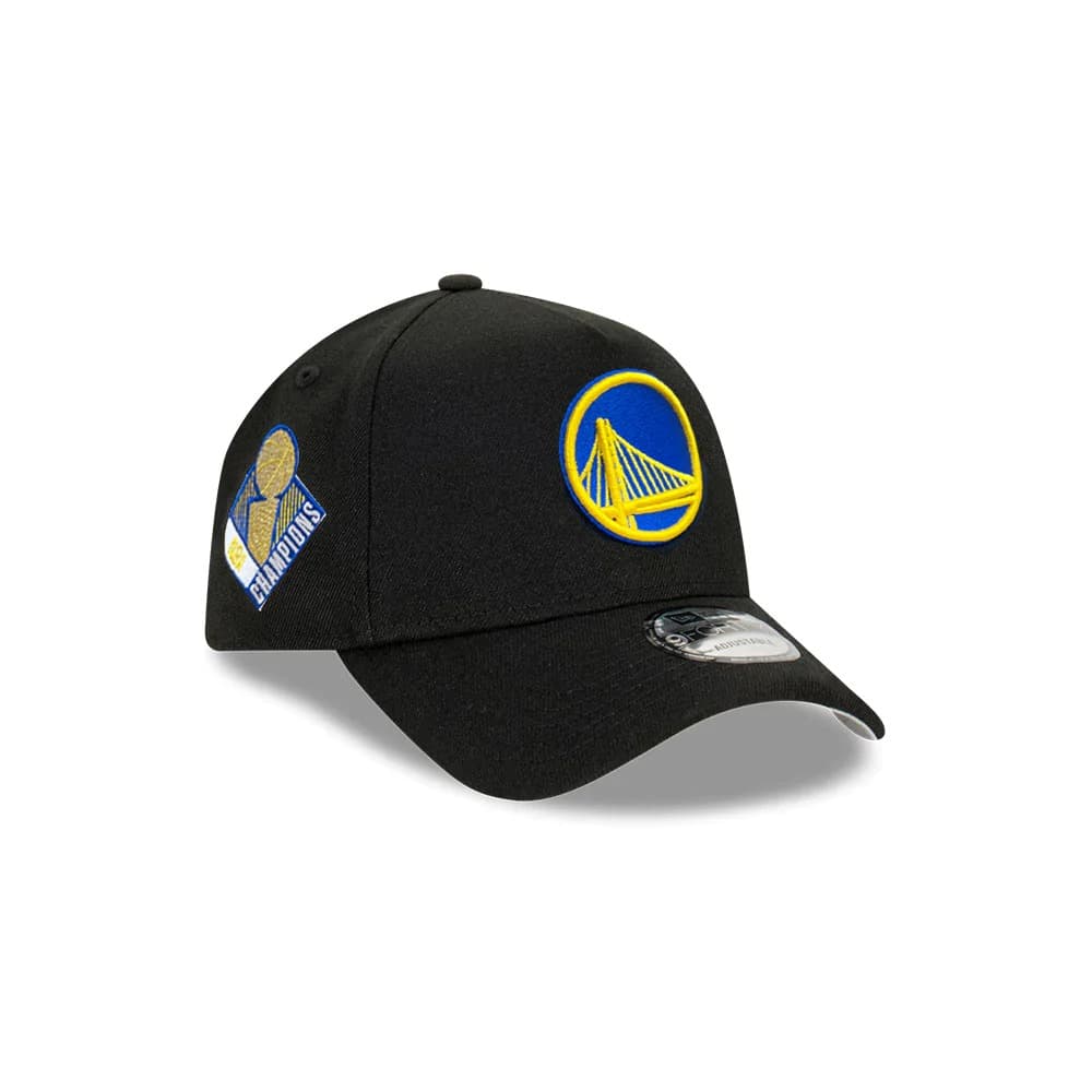 Бейсболка New Era Golden State Warriors 9FORTY A-Frame Champs NBA Snapback Hat