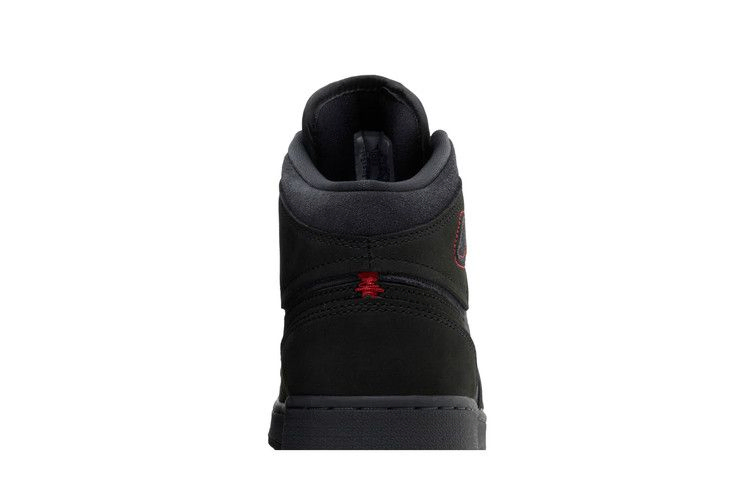 Кроссовки Air Jordan 1 Mid SE Craft GS 'Dark Smoke Red'