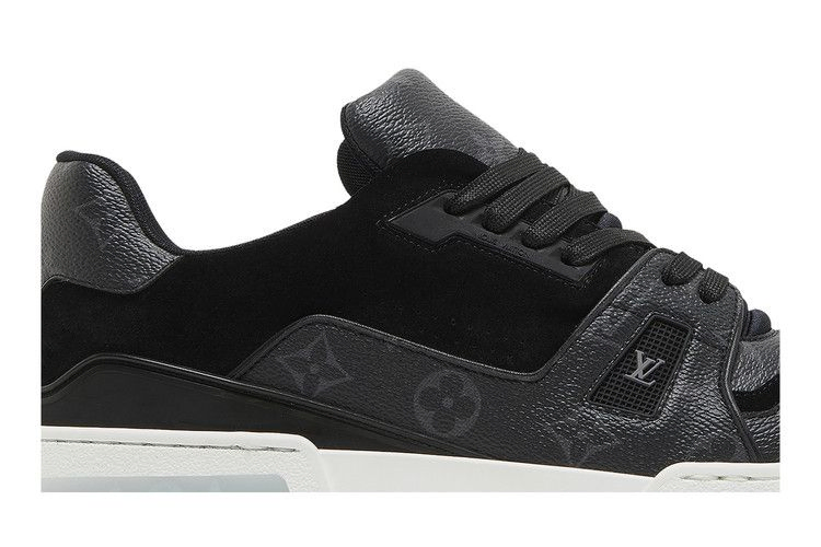 Кроссовки Louis Vuitton Trainer Low 'Black Monogram'