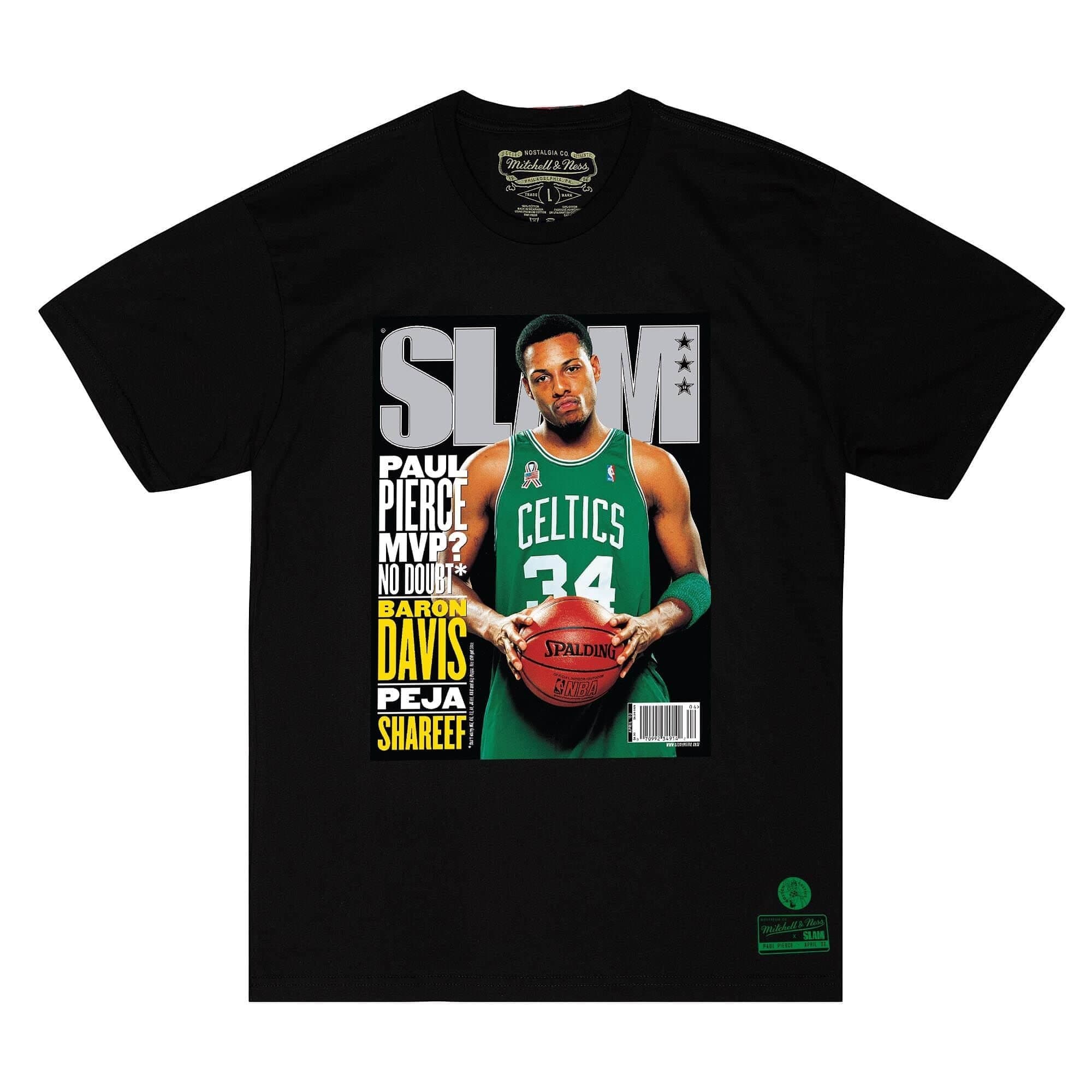 Футболка Mitchell & Ness Slam Covers Boston Celtics Paul Pierce T-Shirt
