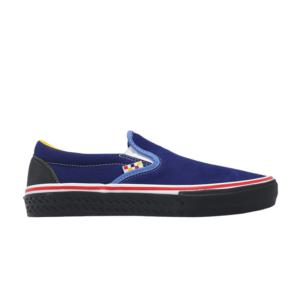 Pa'din Musa x Vans Skate Slip-On 'Blue'