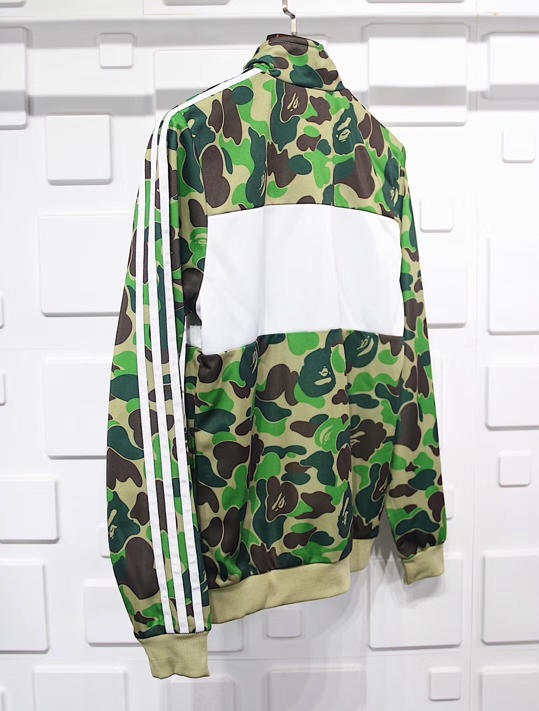 Олимпийка BAPE x adidas ABC Camo Track Jacket Green