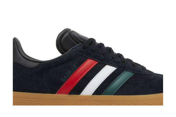 Кроссовки adidas Gazelle 'Black Scarlet Green'