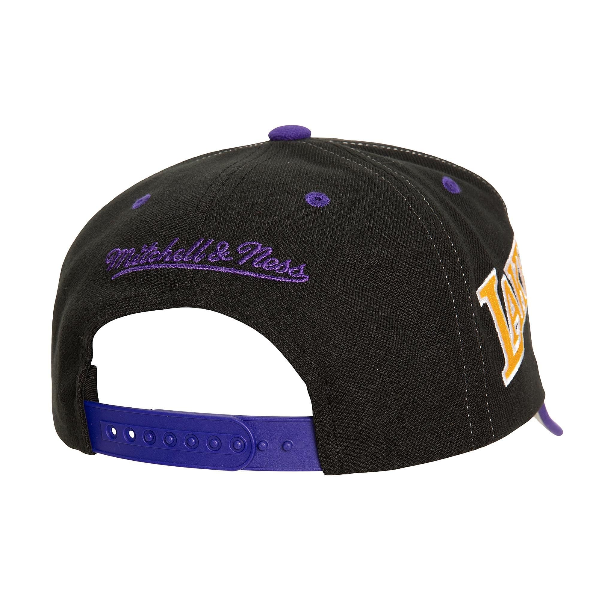 Бейсболка Mitchell & Ness Overbite Pro Snapback Los Angeles Lakers Hat