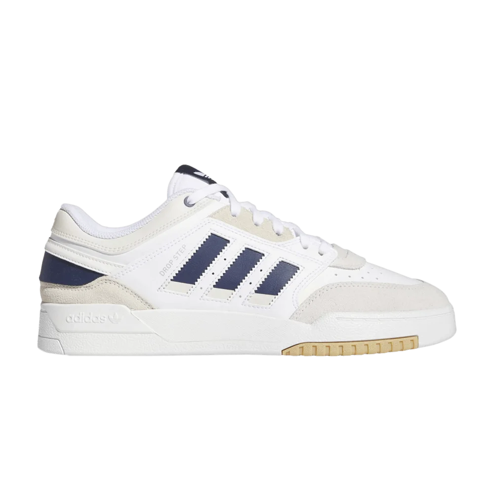 Krossovki-Adidas-Drop-Step-Low-White-Team-Navy-Blue