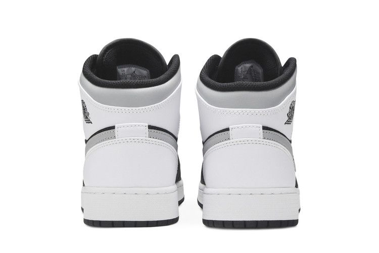 Кроссовки Air Jordan 1 Mid GS 'White Shadow'