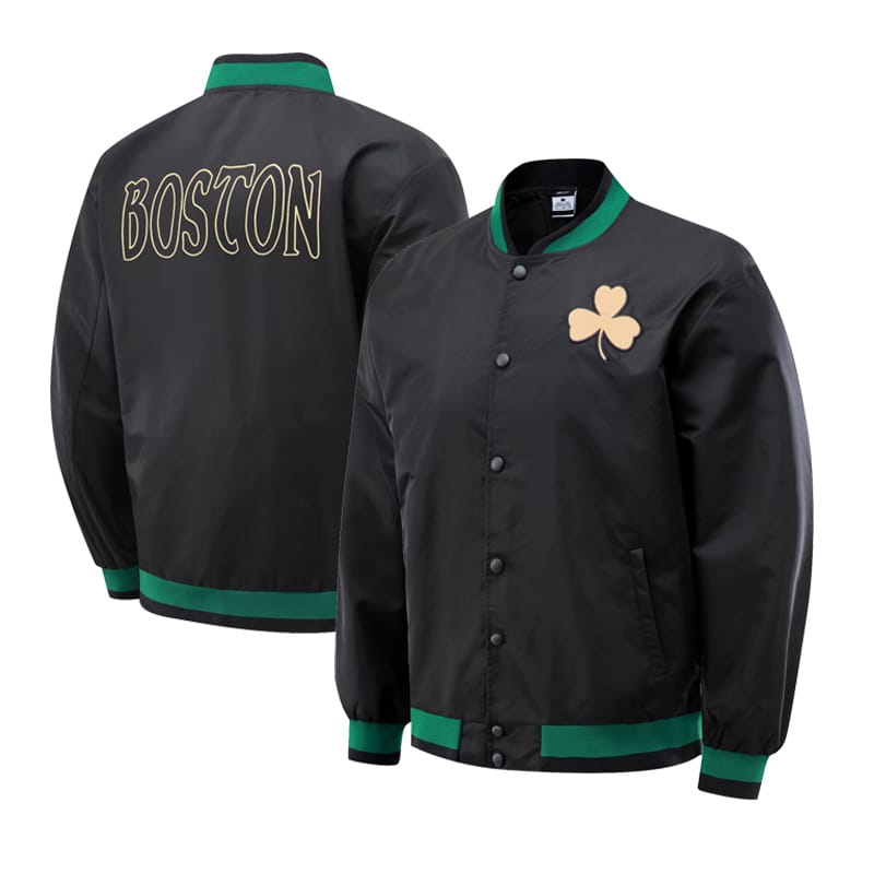 Бомбер DPOY Boston Celtics Logo Bomber