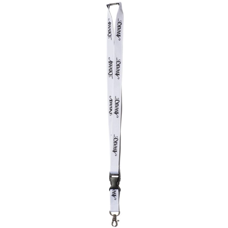 Ланъярд Awake Logo Lanyard White