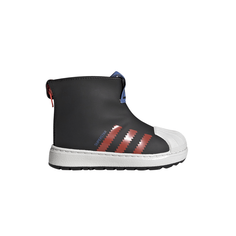 Кроссовки Adidas Superstar 360 Rain Boot Infant 'Black Bright Red'