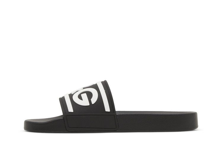 Кроссовки Dolce & Gabbana Slides 'DG Logo - Black White'