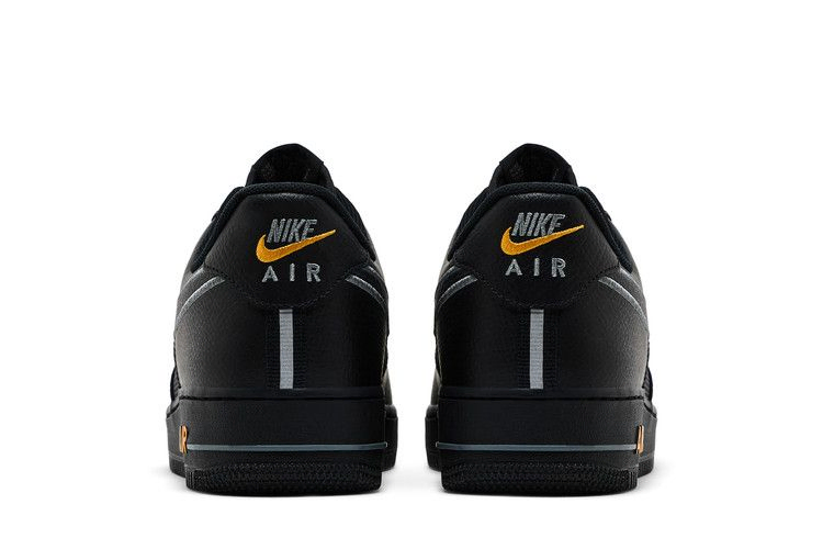 Кроссовки Nike Air Force 1 Low 'Black Laser Orange'