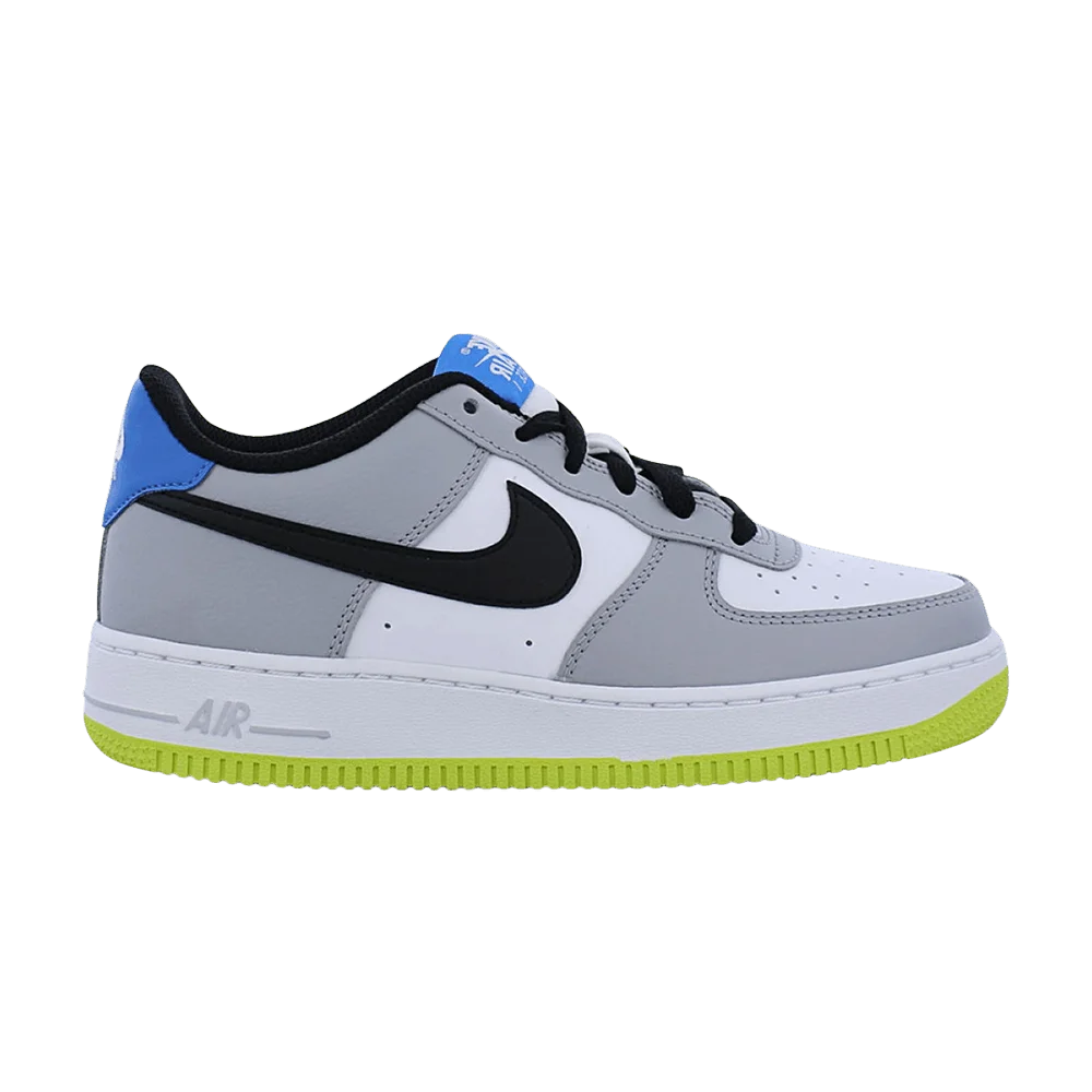 Krossovki-Nike-Air-Force-1-GS-Grey-Volt
