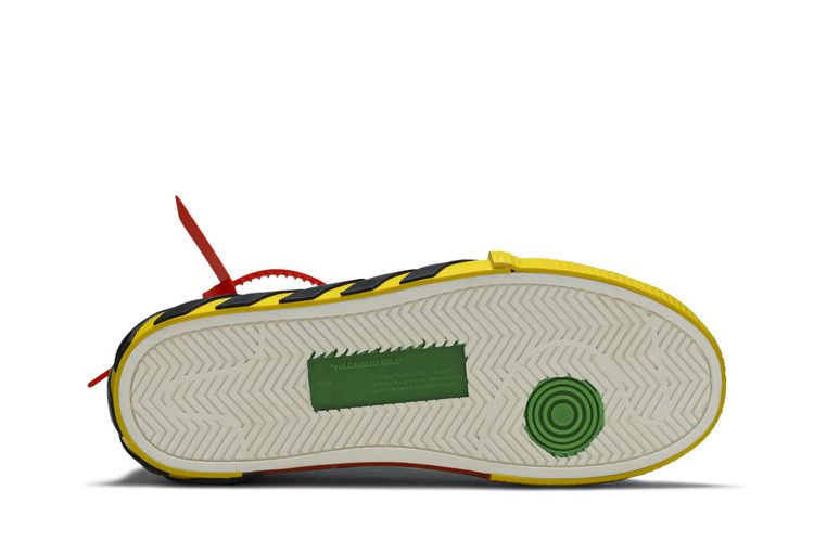 Кроссовки Off-White Vulc Sneaker 'Yellow Red'