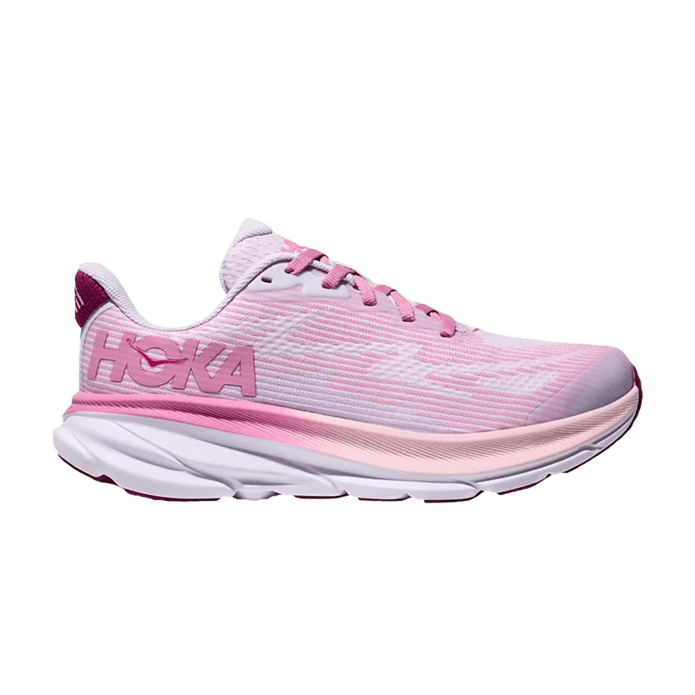 Кроссовки HOKA Clifton 9 Kids 'Starlight Glow Wildflower'