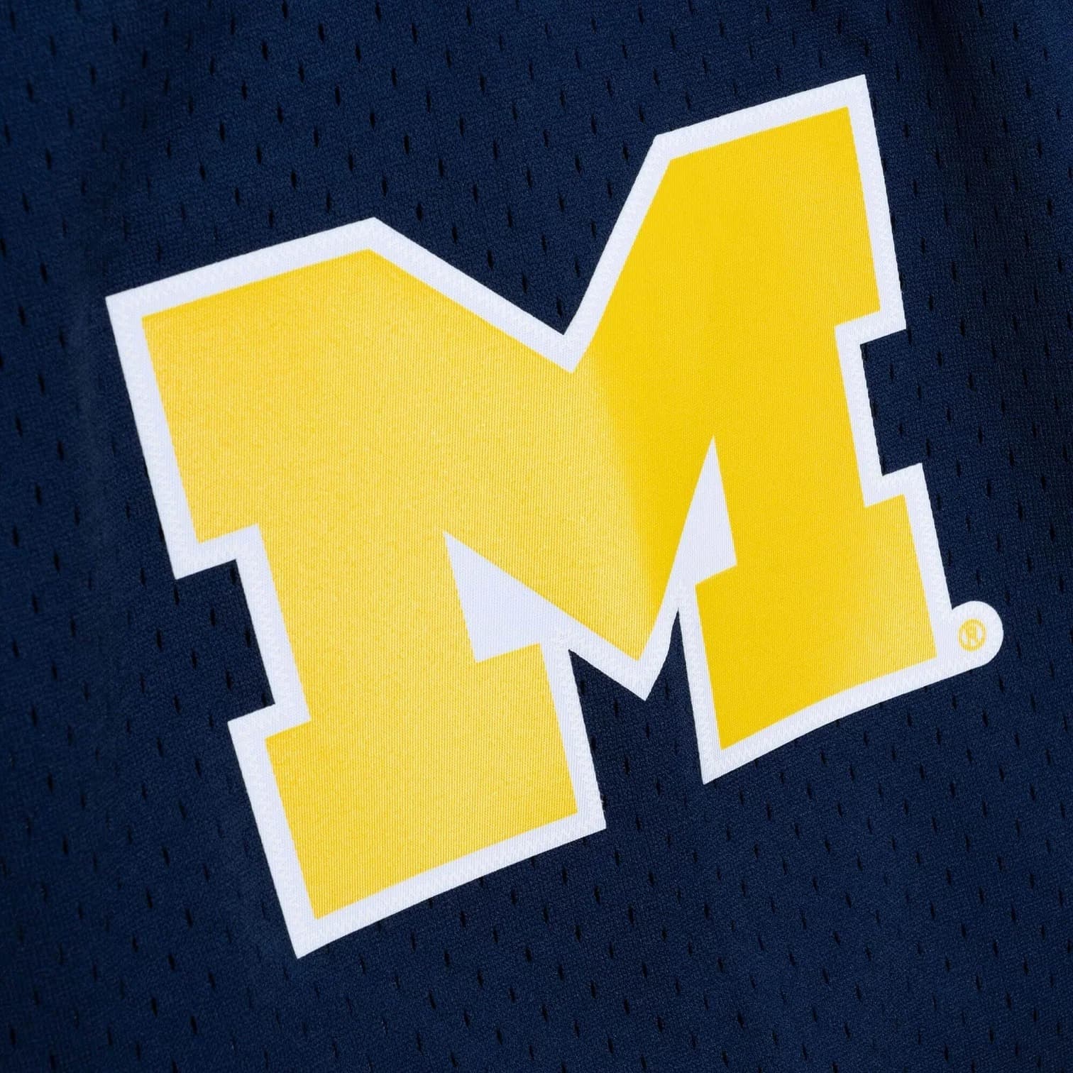 Спортивные шорты Mitchell & Ness Michigan Wolverines Hardwood Classics Throwback Swingman NCAA Shorts