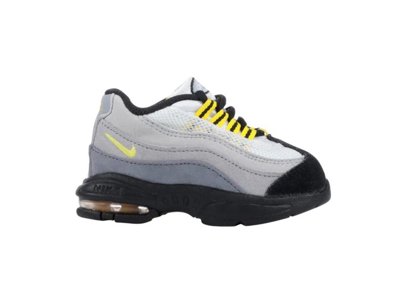 Кроссовки Nike Little Max 95 TD Cool Grey Tour Yellow