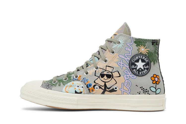 Кроссовки Converse Chuck 70 High 'Floral'