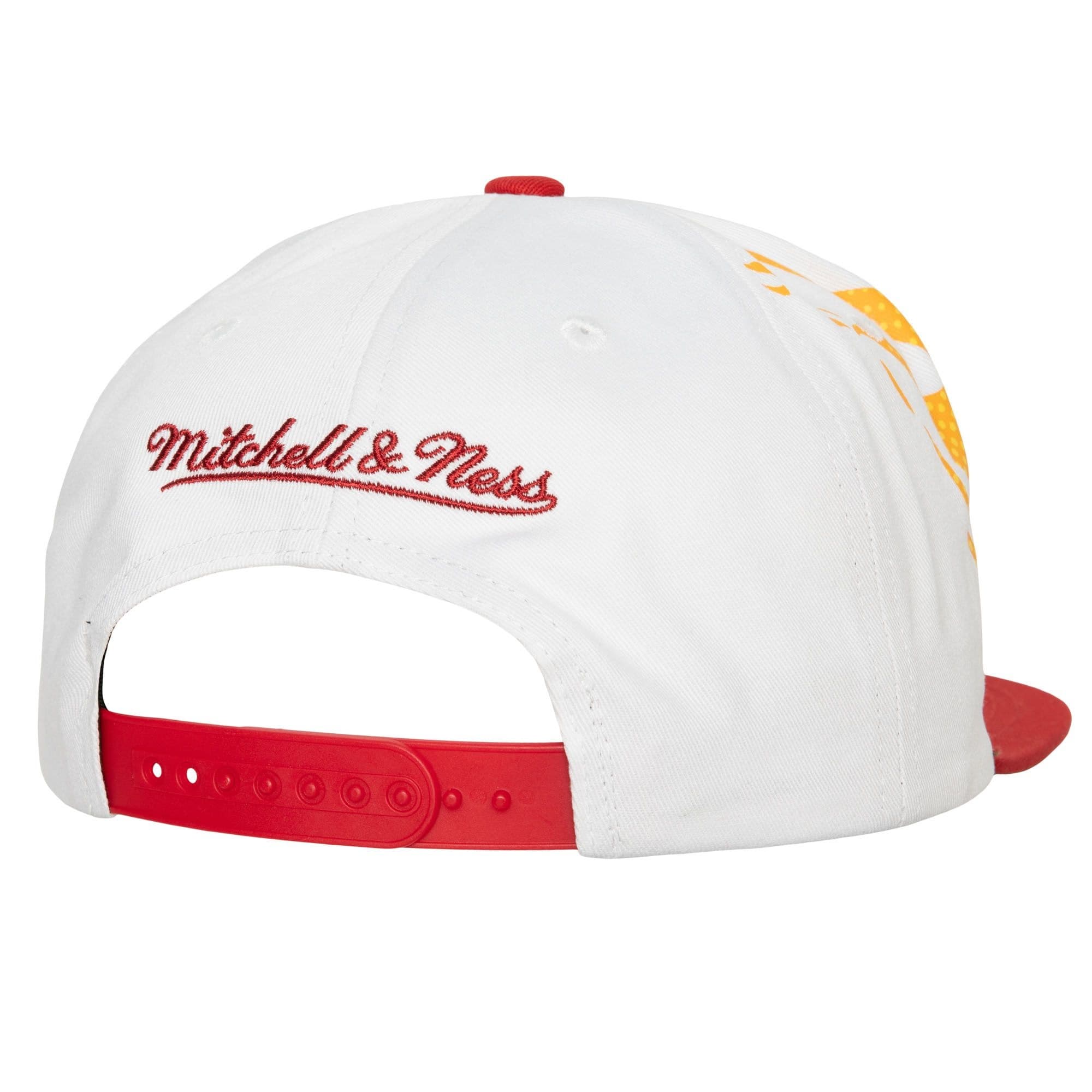 Бейсболка Mitchell & Ness Hot Fire Snapback HWC Miami Heat Hat