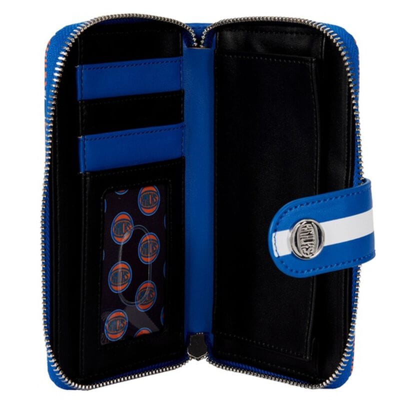 Кошелёк NBA New York Knicks Logo Zip Around Wallet