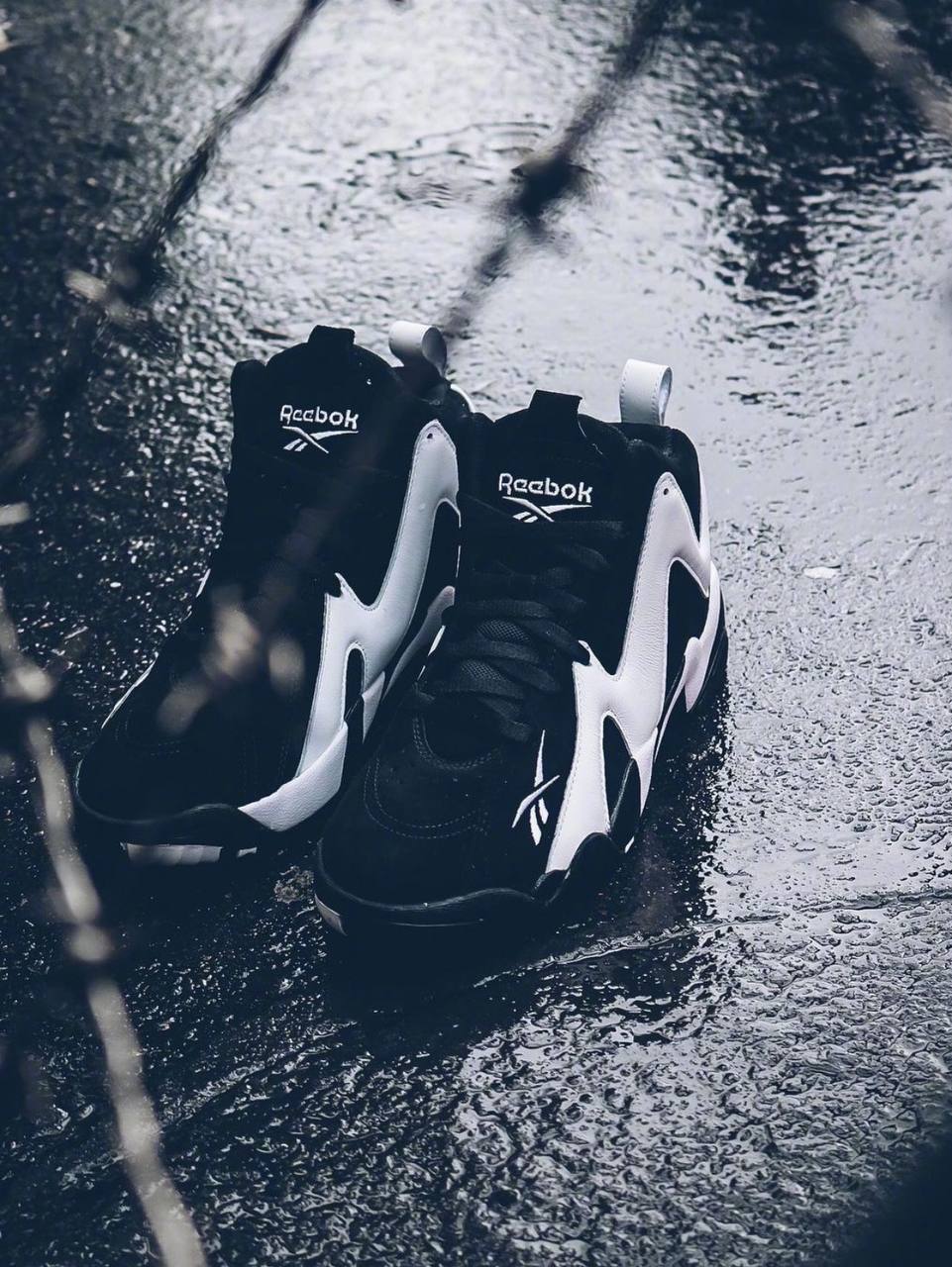Кроссовки Reebok Kamikaze II Black White (2020)