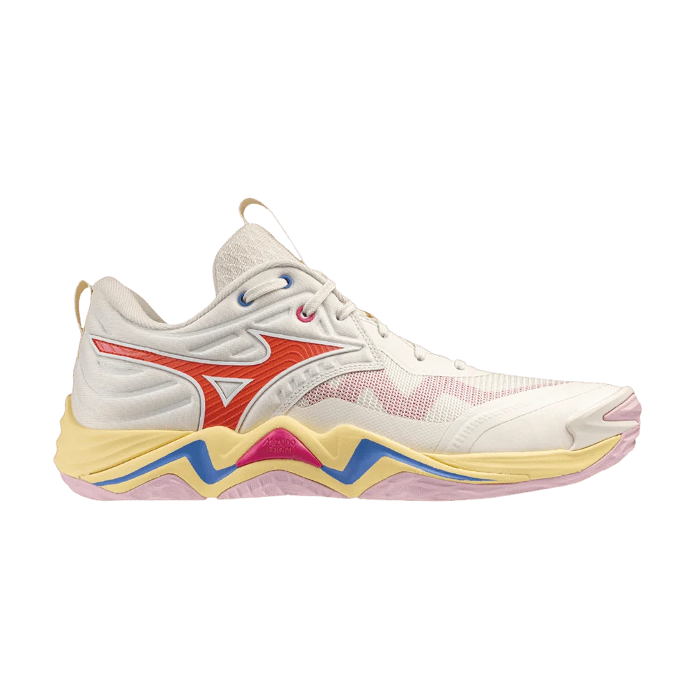 Krossovki-Mizuno-Wave-Momentum-Elite-White-Orange-Blue