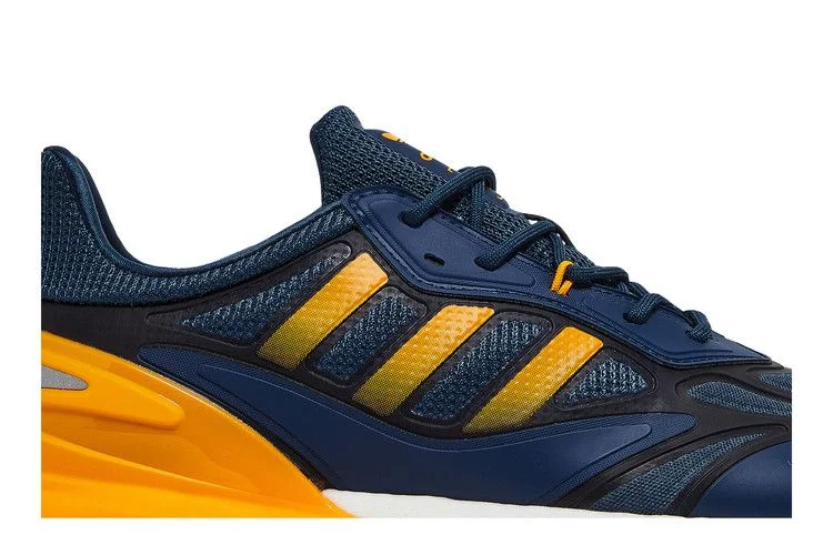 Кроссовки Adidas ZX 2K Boost 2.0 'Crew Blue Semi Solar Gold'