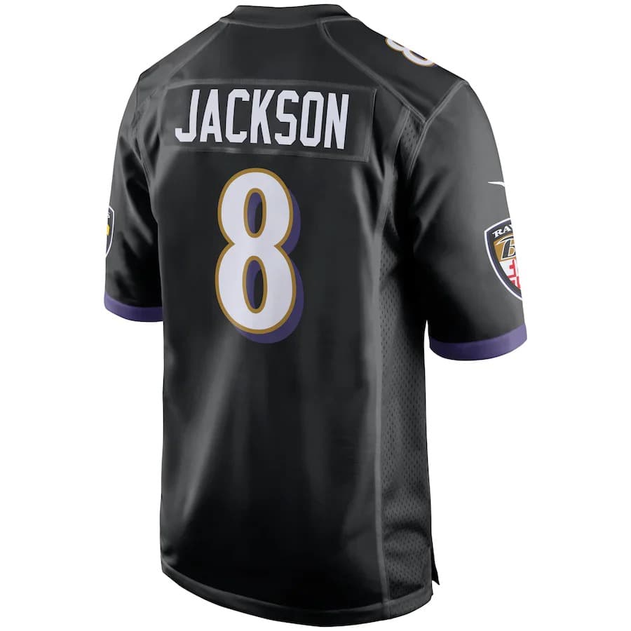 Футболка Nike Lamar Jackson Baltimore Ravens Alternate NFL Game Jersey