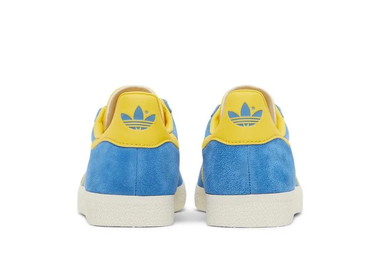 Кроссовки Adidas Gazelle 'Blue Bold Gold'