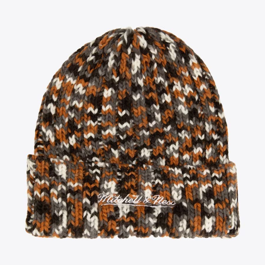 Шапка Mitchell & Ness Black Vegas Golden Knights GMA Cuffed Knit Hat