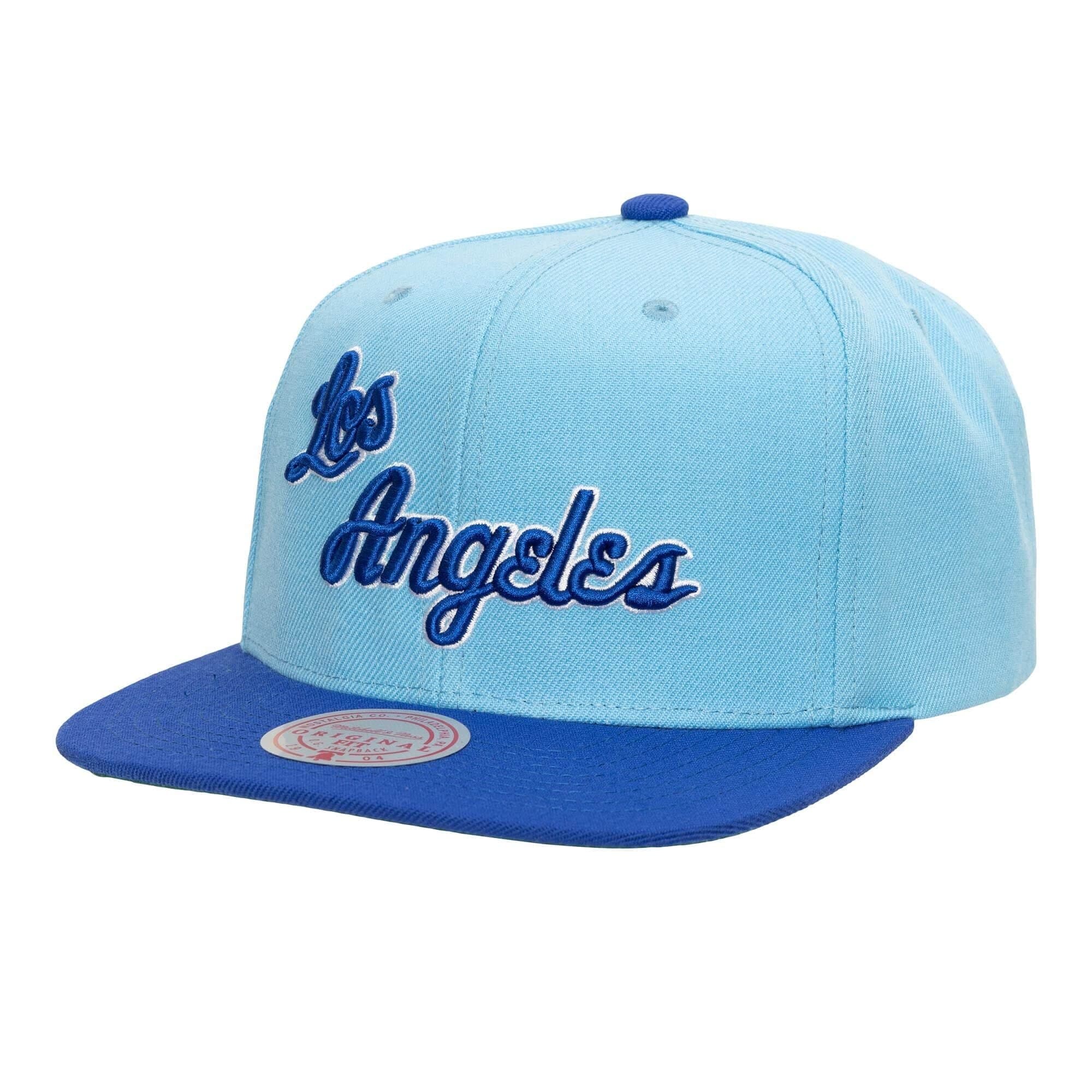 Бейсболка Mitchell & Ness Team 2 Tone 2.0 Snapback HWC Los Angeles Lakers Hat