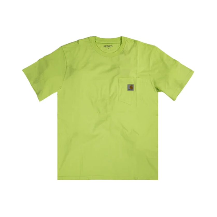 Футболка Awake x Born X Raised Carhartt WIP Pocket Tee Lime