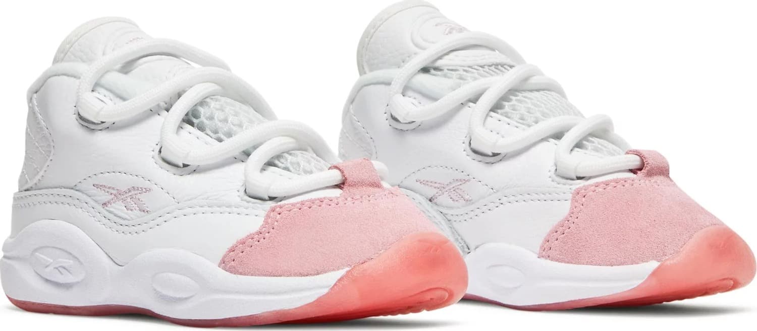 Кроссовки Reebok Question Mid Toddler Pink Toe