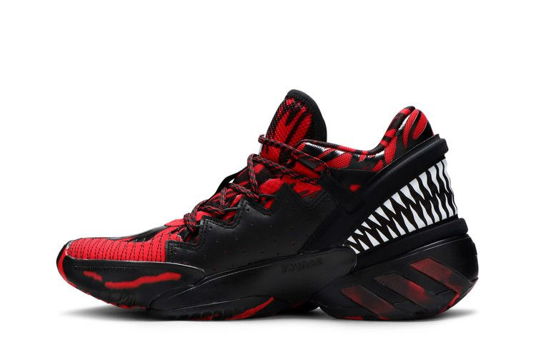 Кроссовки Marvel x adidas D.O.N. Issue #2 J 'Venom Carnage'