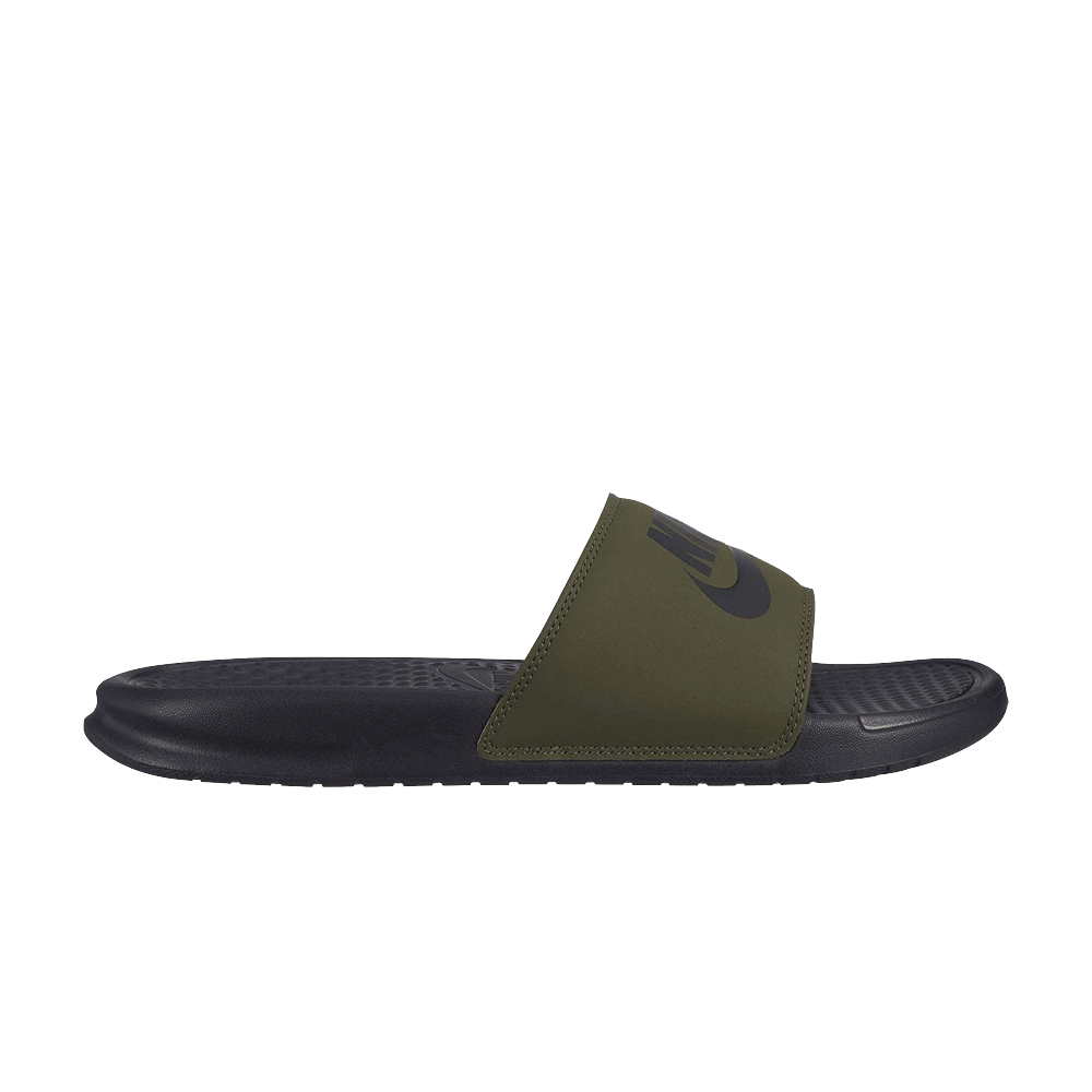 Nike Benassi JDI Slide 'Black Cargo Khaki'