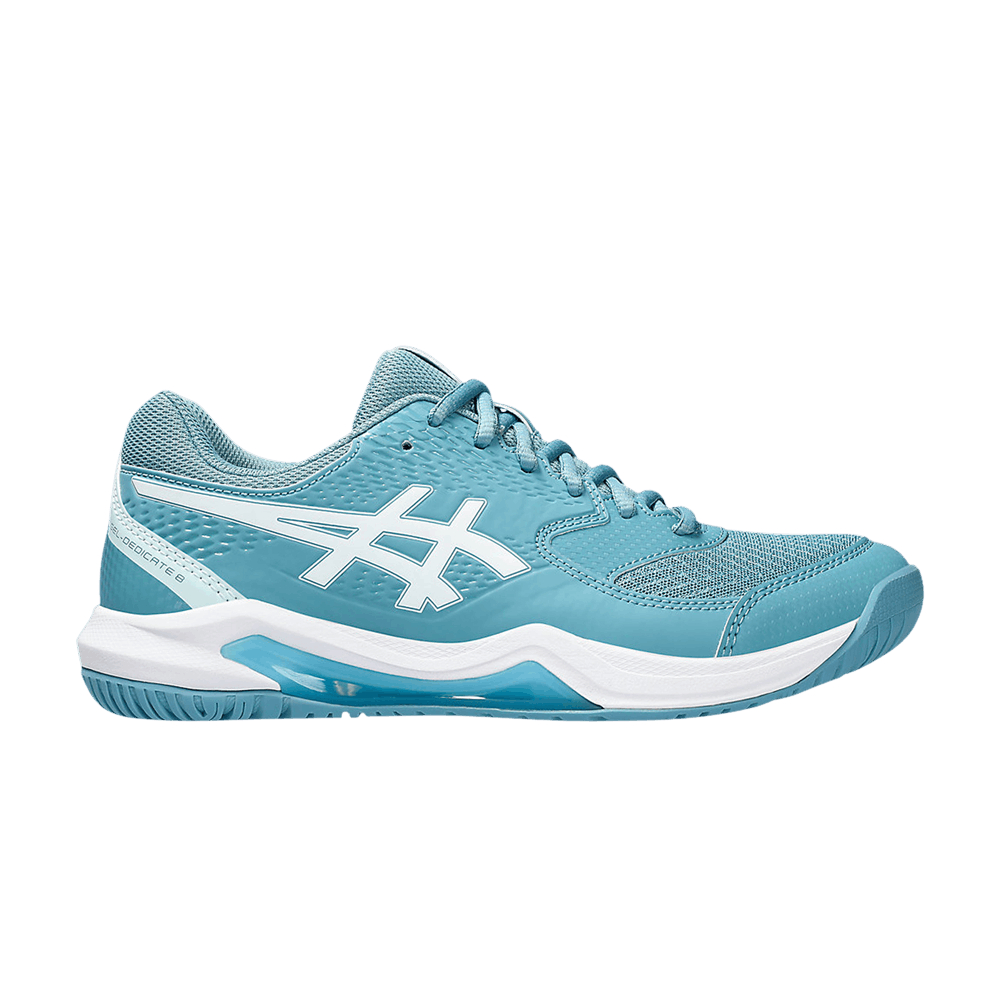 Кроссовки ASICS Wmns Gel Dedicate 8 Wide 'Gris Blue White'