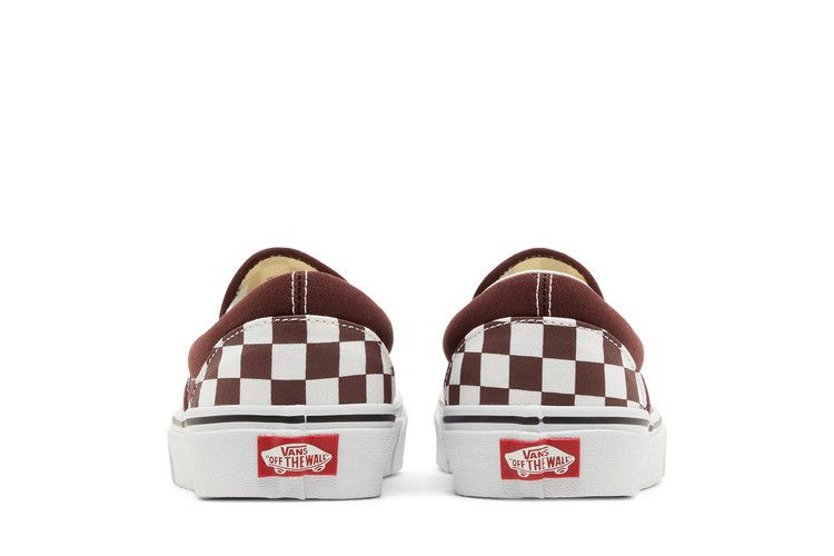 Vans Classic Slip-On 'Color Theory Checkerboard - Bitter Chocolate'