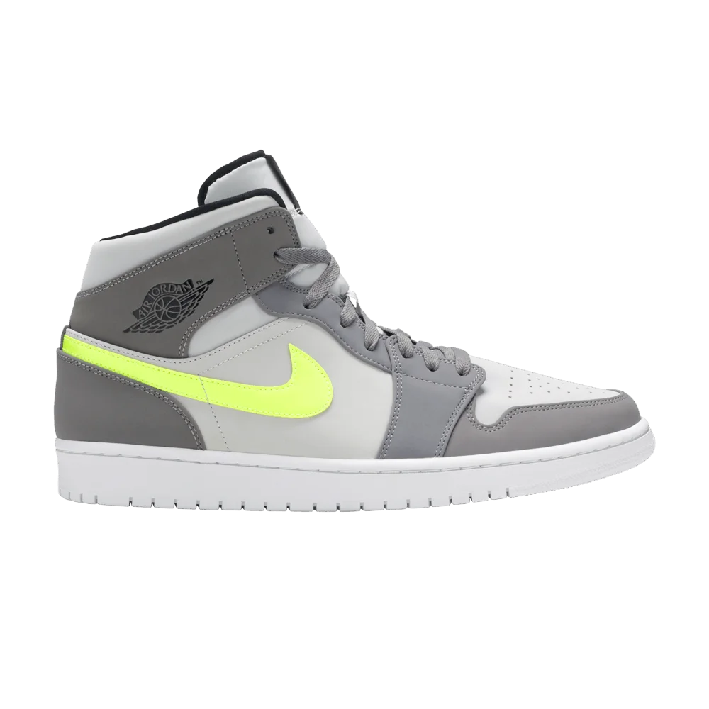 Krossovki-Air-Jordan-1-Mid-Gunsmoke-Volt