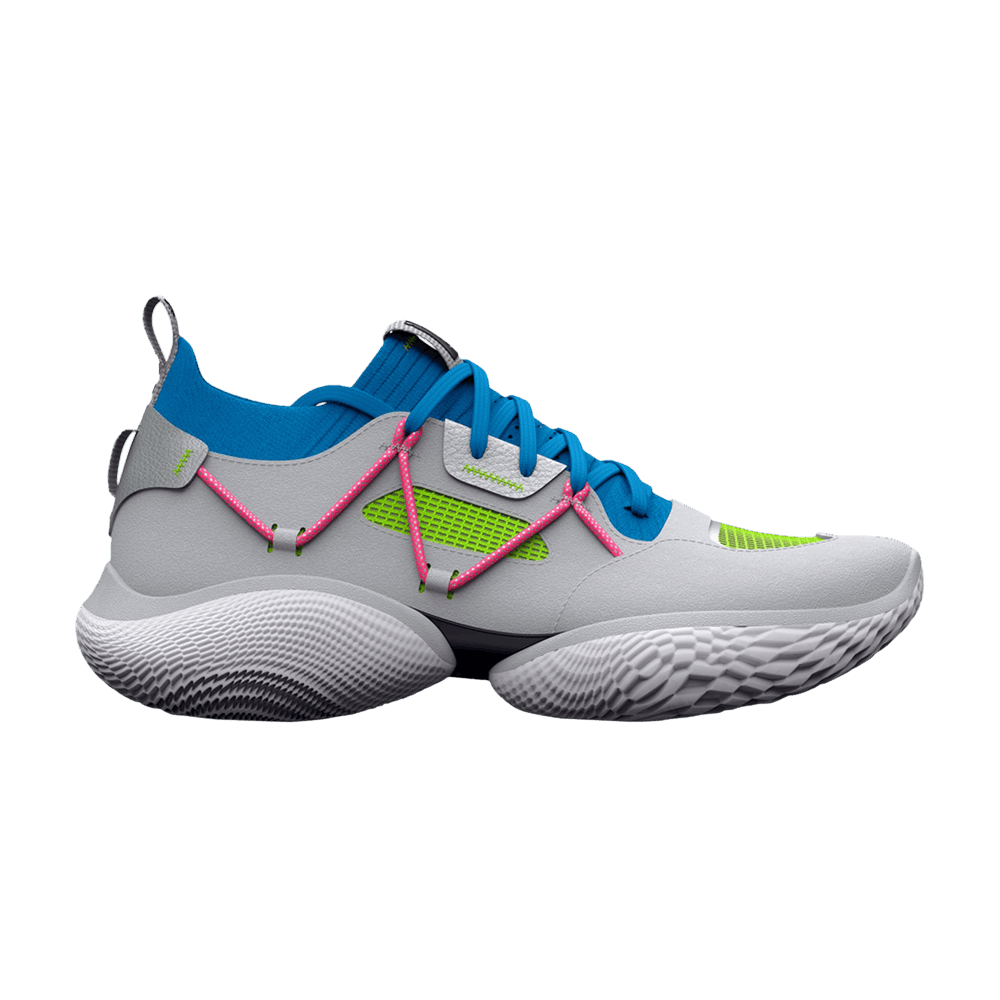 Кроссовки Curry Brand Curry Flow Cozy 'Grey Electric Blue'