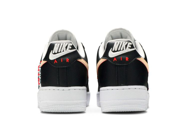 Кроссовки Nike Air Force 1 Low 'Worldwide Pack - Black Crimson'
