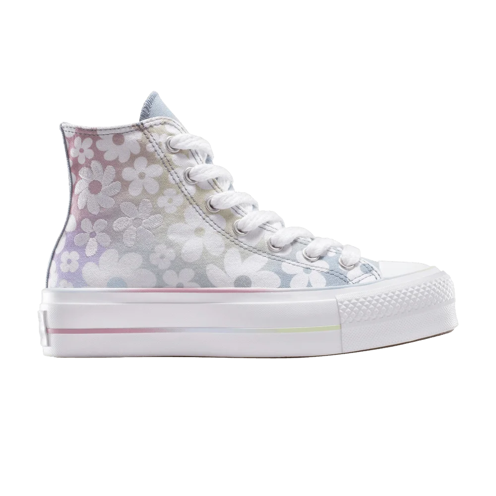 Converse Wmns Chuck Taylor All Star Lift Platform High 'Gradient Flowers'