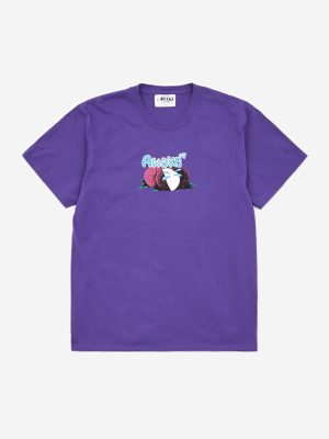Awake-Lychee-Logo-T-shirt-Berry-300x400