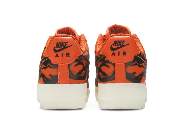 Кроссовки Nike Air Force 1 Low 'Orange Skeleton'