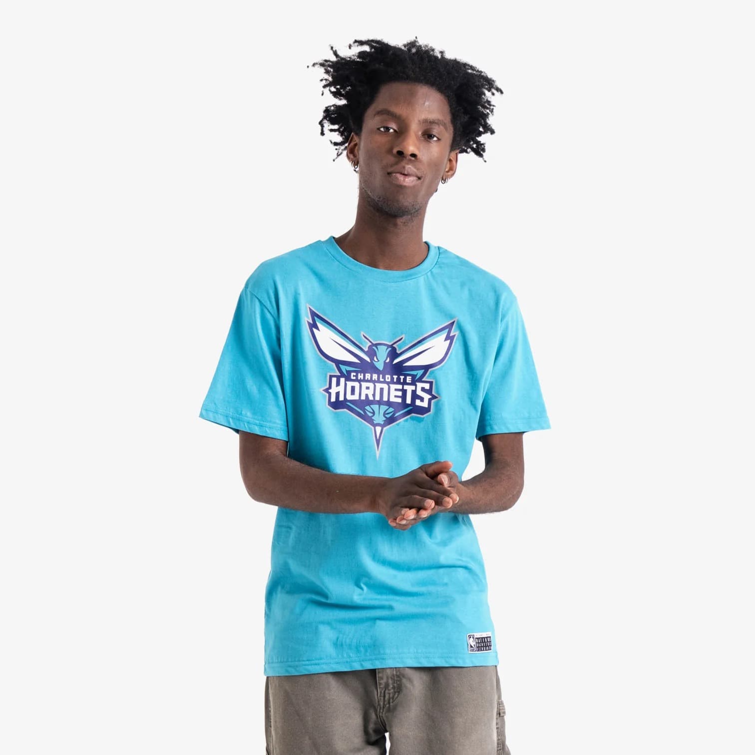 Футболка Charlotte Hornets Essential Front Logo NBA T-Shirt