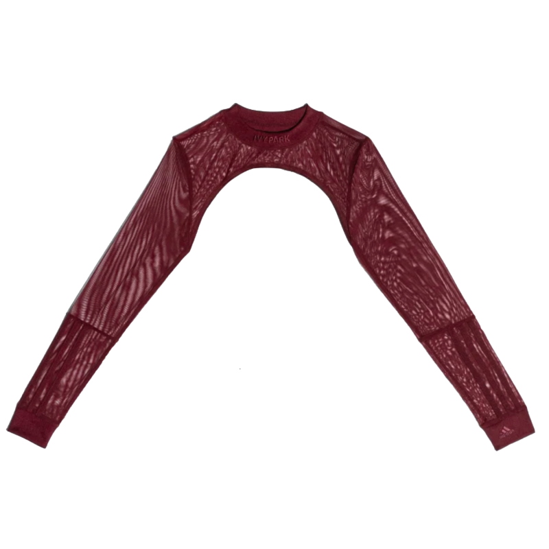 Спортивный топ adidas Ivy Park Shrug Maroon