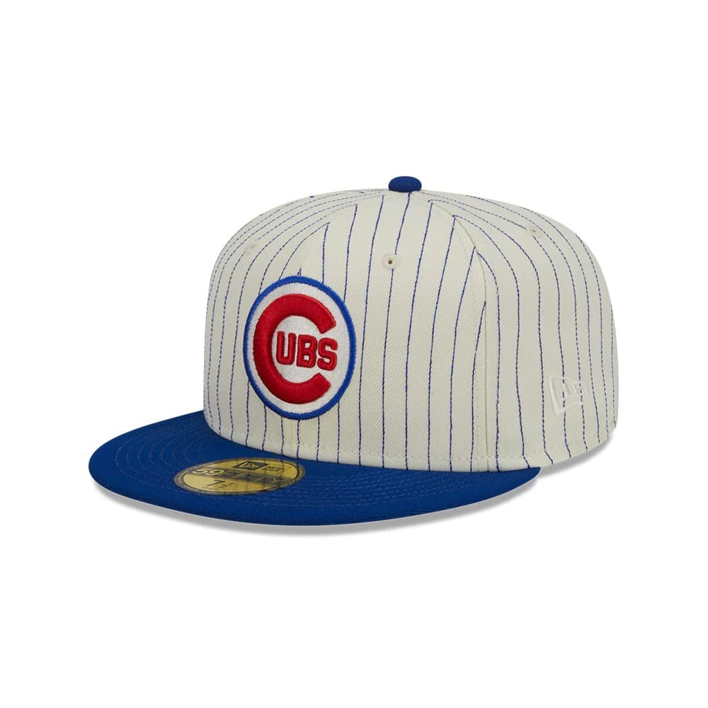 Бейсболка New Era Chicago Cubs 59FIFTY Retro Script MLB Fitted Hat