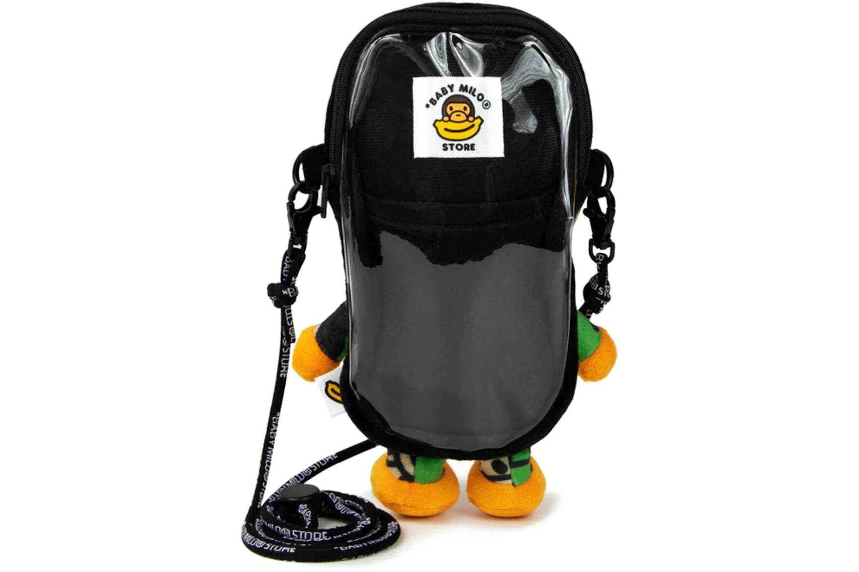 Мягкая мобильная сумка BAPE Baby Milo Plush Mobile Bag Green